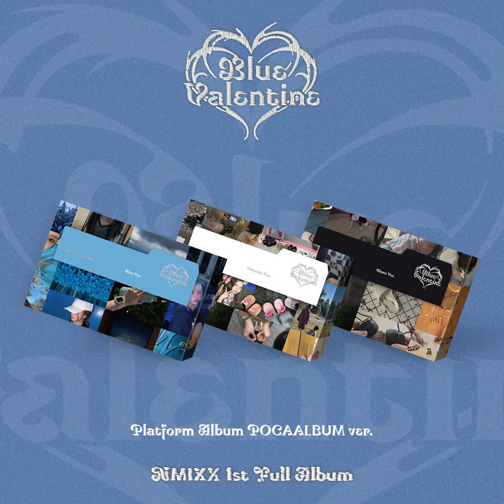 NMIXX 1ST FULL ALBUM [BLUE VALENTINE/PLATFORM ALBUM POCAALBUM VER