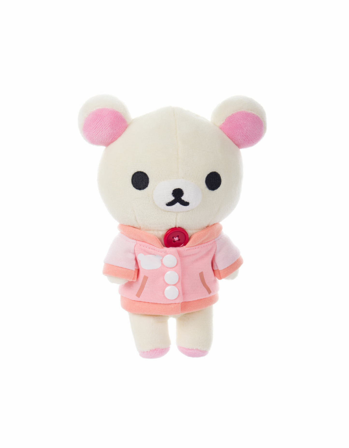 Korilakkuma in a Pink Letter man Jacket Plush