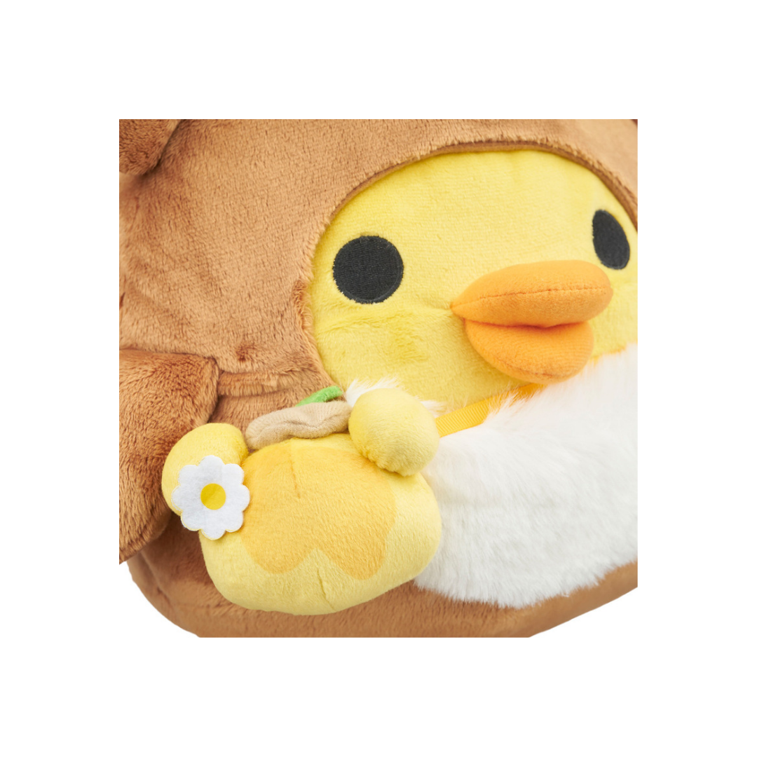Kiiroitori in Chairoikoguma Kigurumi Plush