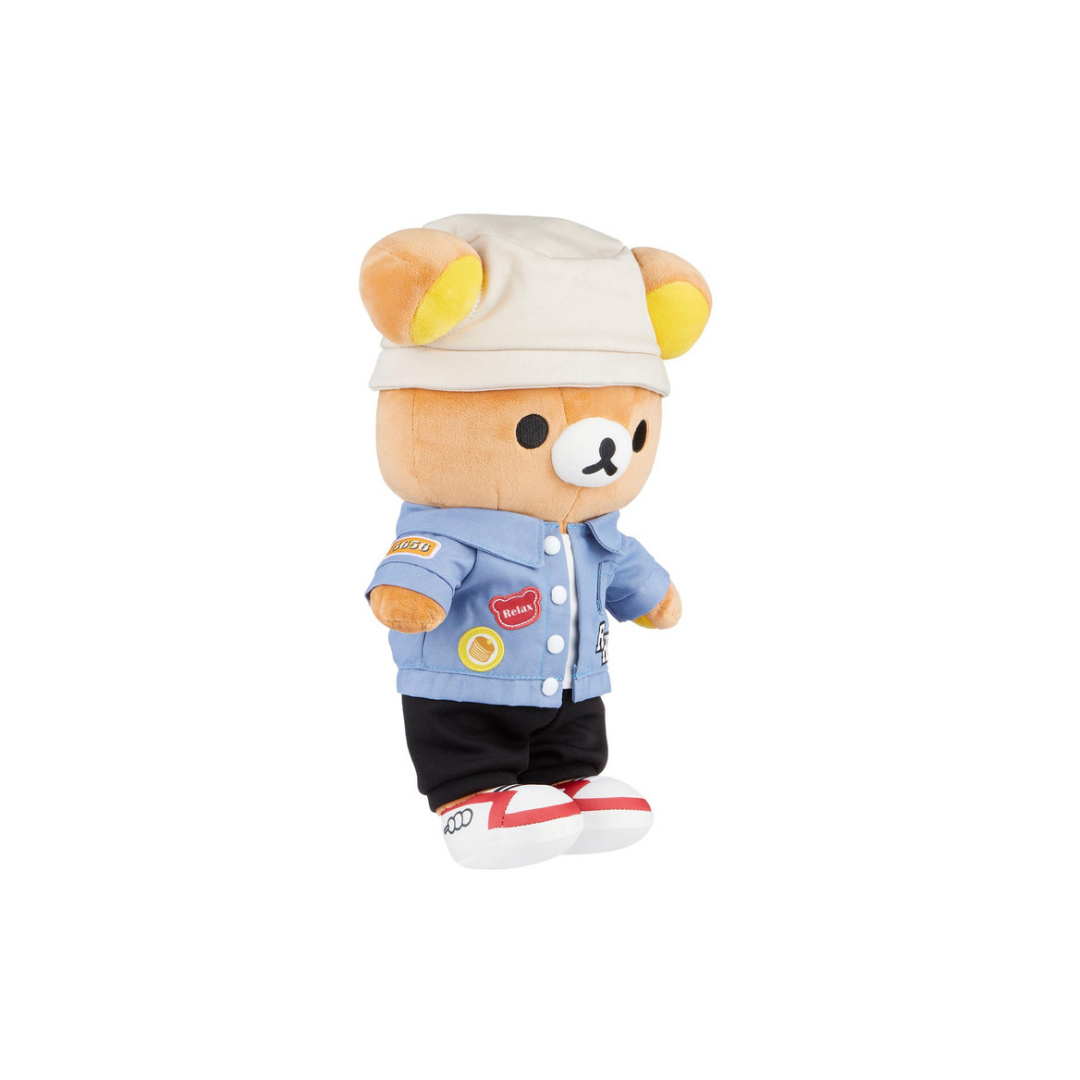 Rilakkuma Denim Jacket Streetwear Series Plush - Medium