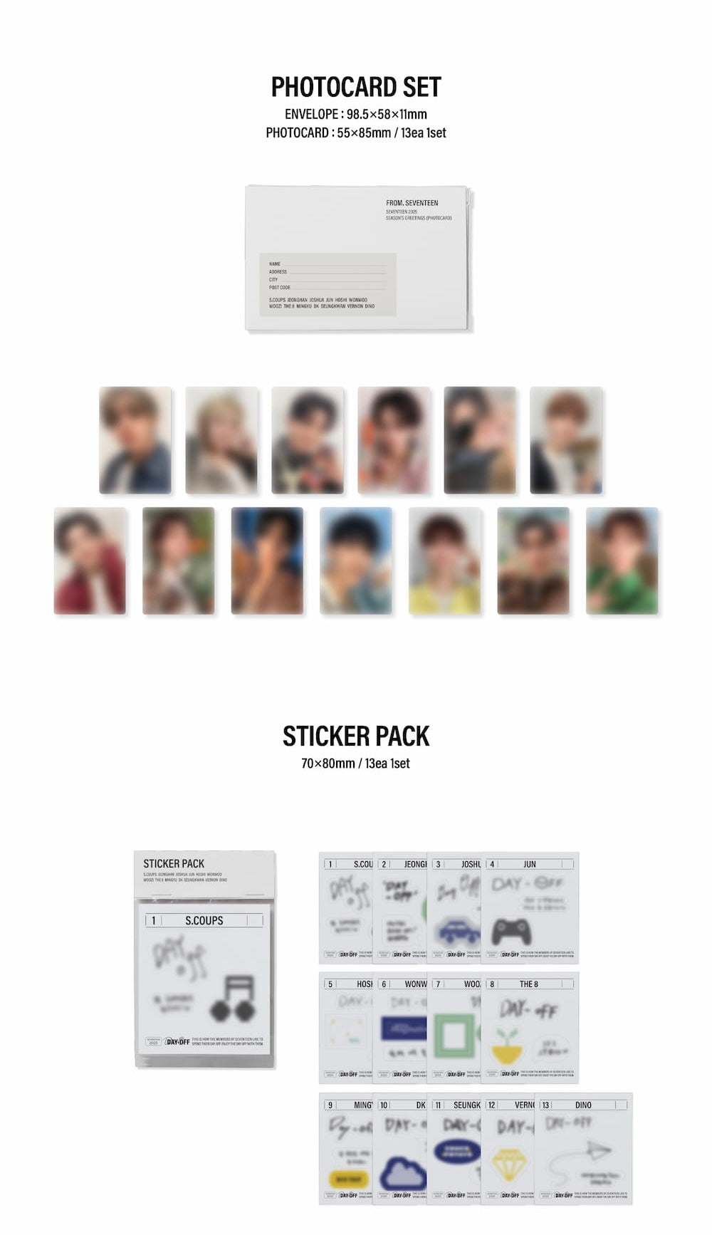 2025 SEASON'S GREETINGS - SEVENTEEN