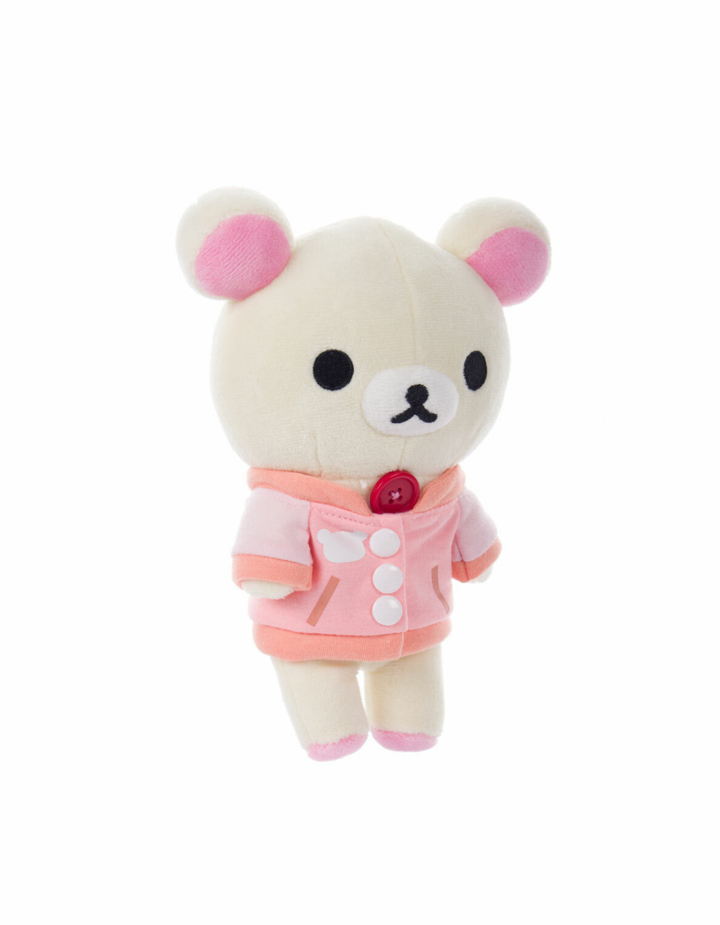 Korilakkuma in a Pink Letter man Jacket Plush