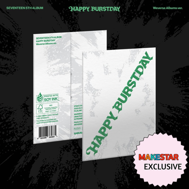MAKESTAR EXCLUSIVE] SEVENTEEN 5TH FULL ALBUM [HAPPY BURSTDAY