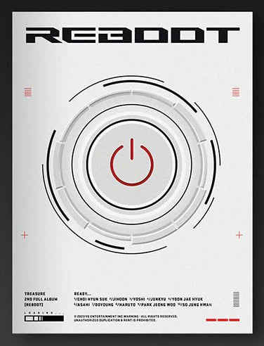 TREASURE'S - REBOOT 2ND FULL ALBUM PHOTOBOOK VER.