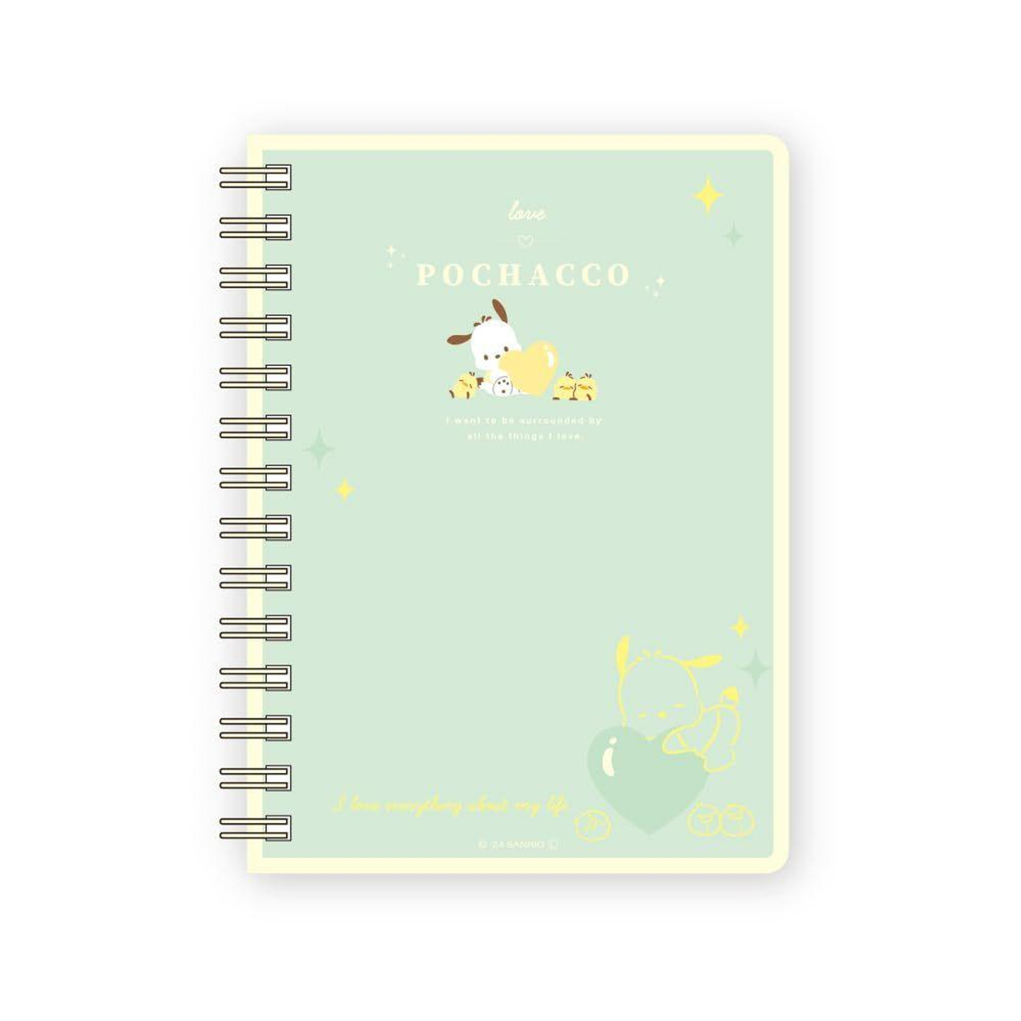 Sanrio Japan Pochacco A6 Ring Note Book