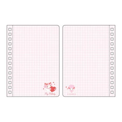 Sanrio Japan My Melody A6 Ring Note Book