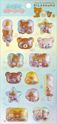 San-X Rilakkuma Air Seal Stickers