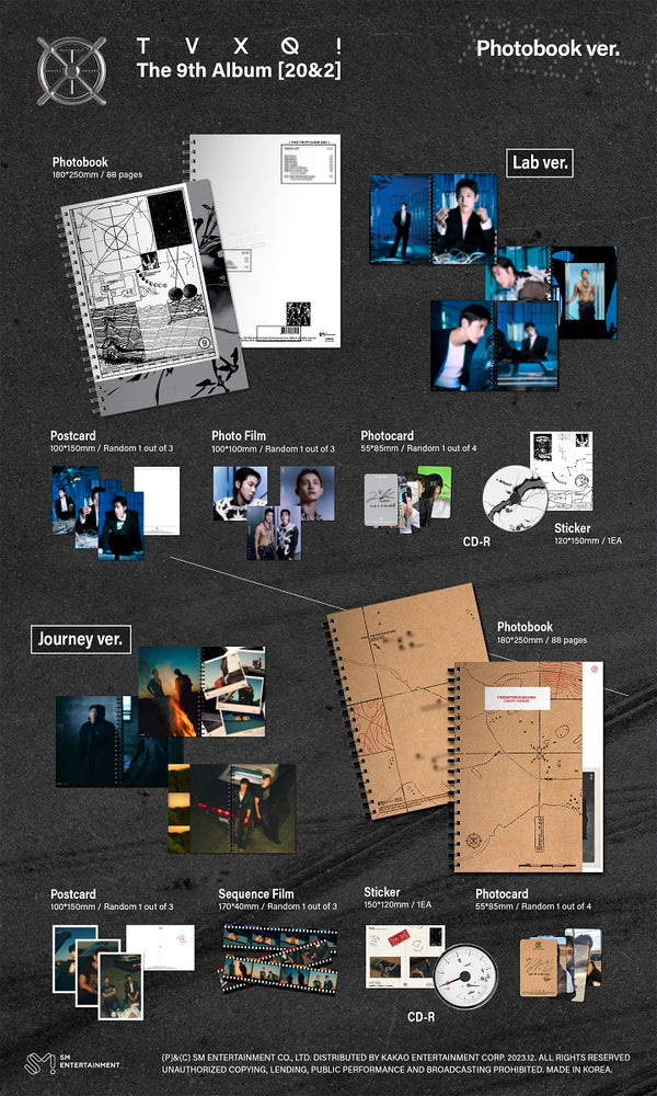 TVXQ'S 9TH FULL ALBUM 20&2 (PHOTOBOOK VER)