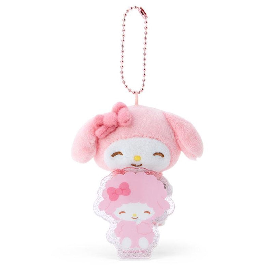 Sanrio Japan My Melody Plush With Acrylic Clip