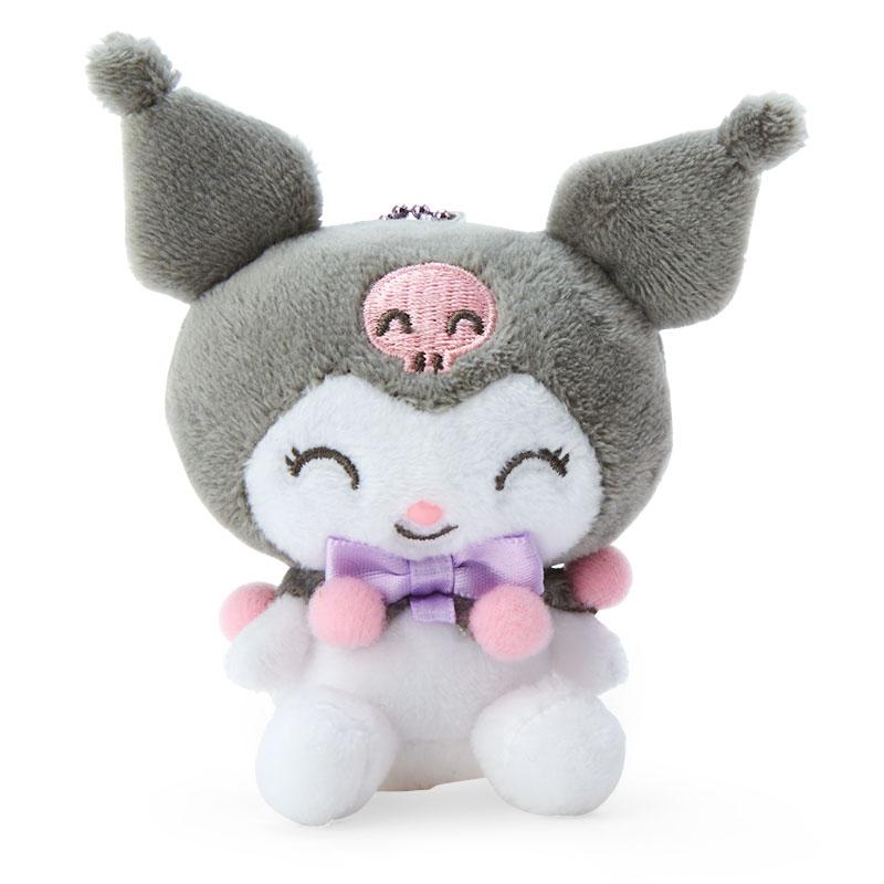 Sanrio Japan Kuromi Plush With Acrylic Clip