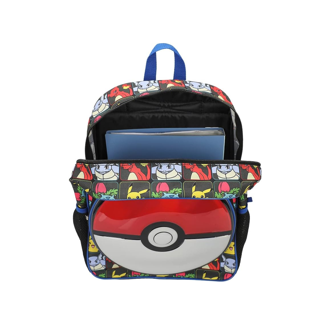 Pokemon Evolutions Backpack With Molded Front Pokeball Panel