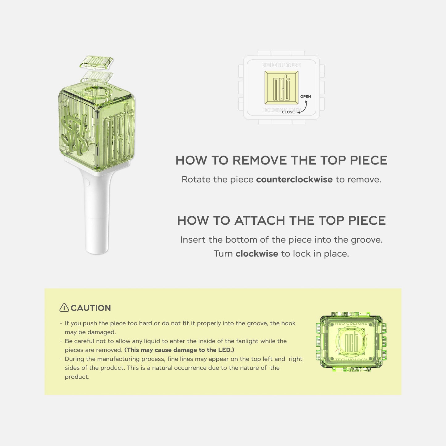 NCT WISH OFFICIAL FANLIGHT (LIGHTSTICK)