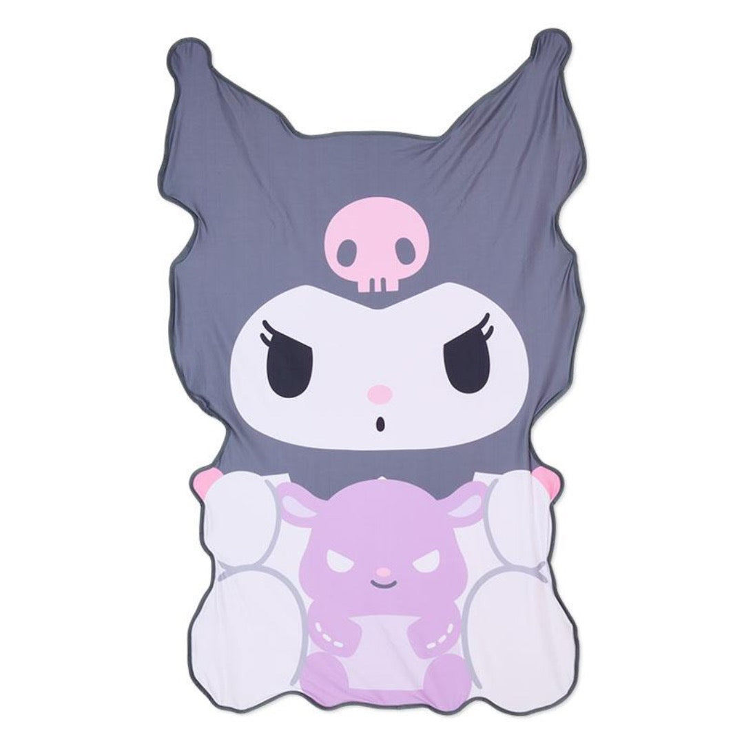 Sanrio Japan Kuromi Character Shaped Blanket