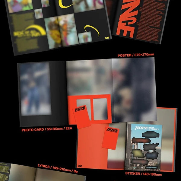 J-HOPE – HOPE ON THE STREET VOL.1 (2 VERSIONS SET)