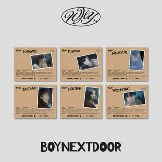 BOYNEXTDOOR 1ST EP ALBUM [WHY... /LETTER VER.]