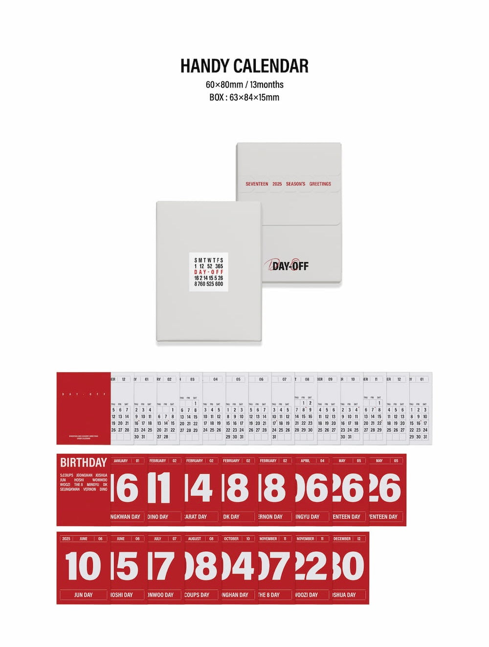 2025 SEASON'S GREETINGS - SEVENTEEN