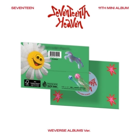 SEVENTEEN 11th Mini Album SEVENTEENTH HEAVEN CARAT Ver. photo card