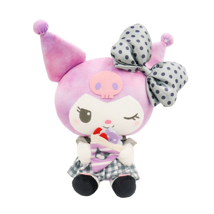 Sanrio Japan Strawberry Street Crepe Kuromi Plush