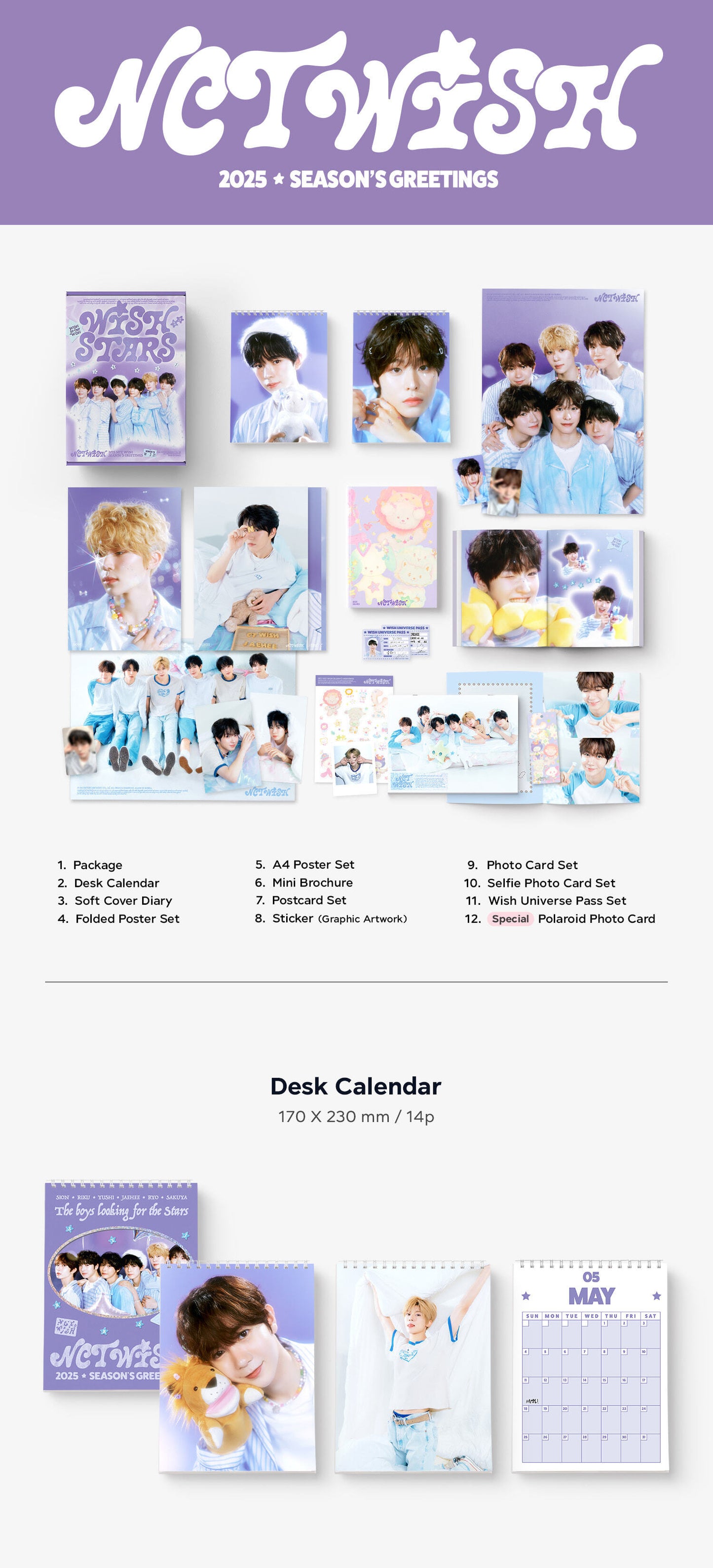 2025 SEASON'S GREETINGS - NCT WISH