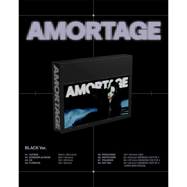 JISOO 1ST MINI ALBUM (AMORTAGE/EXCLUSIVE Ver.)