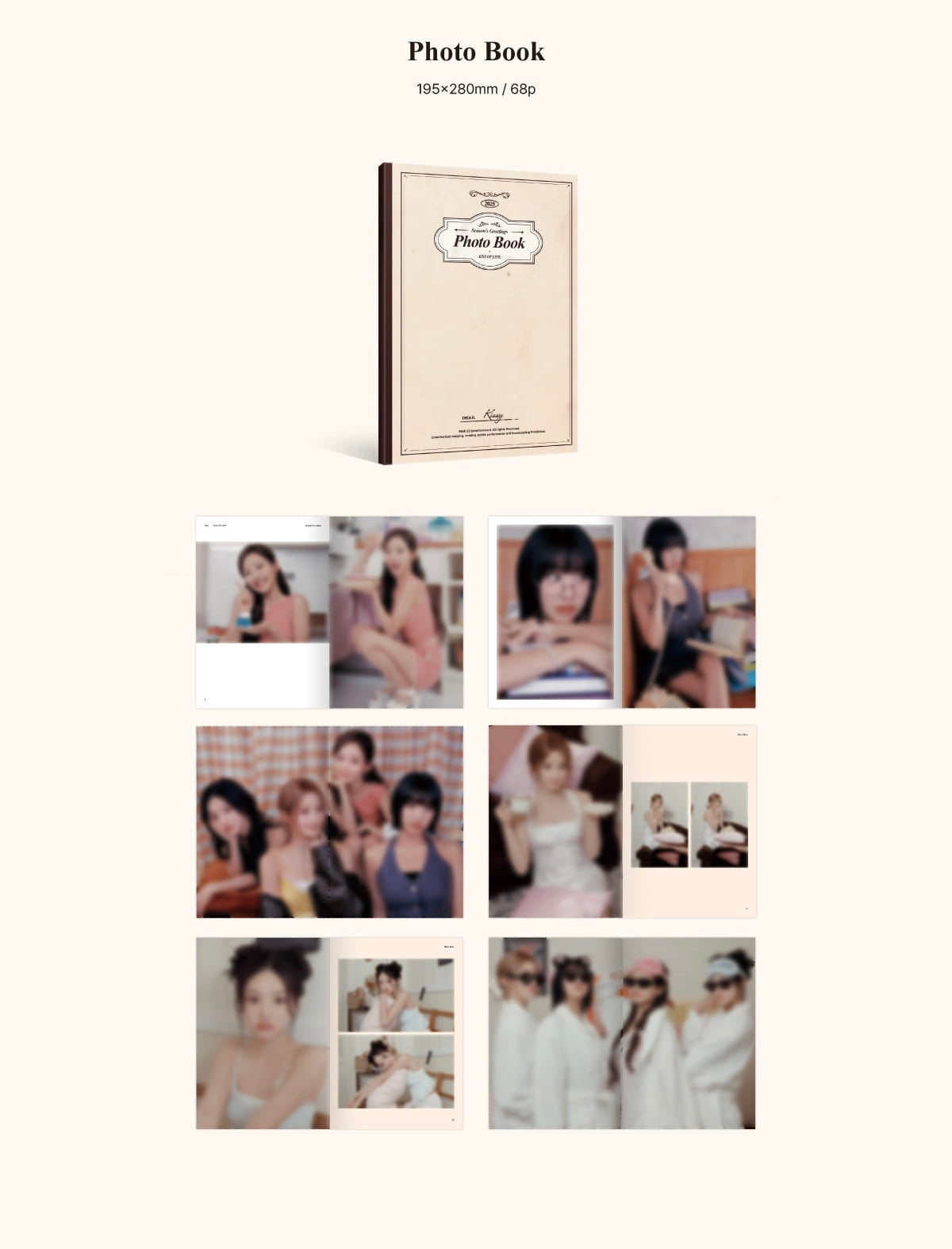 2025 SEASON'S GREETINGS - KISS OF LIFE
