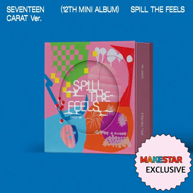 MAKESTAR EXCLUSIVE] SEVENTEEN 12TH MINI ALBUM [SPILL THE FEELS