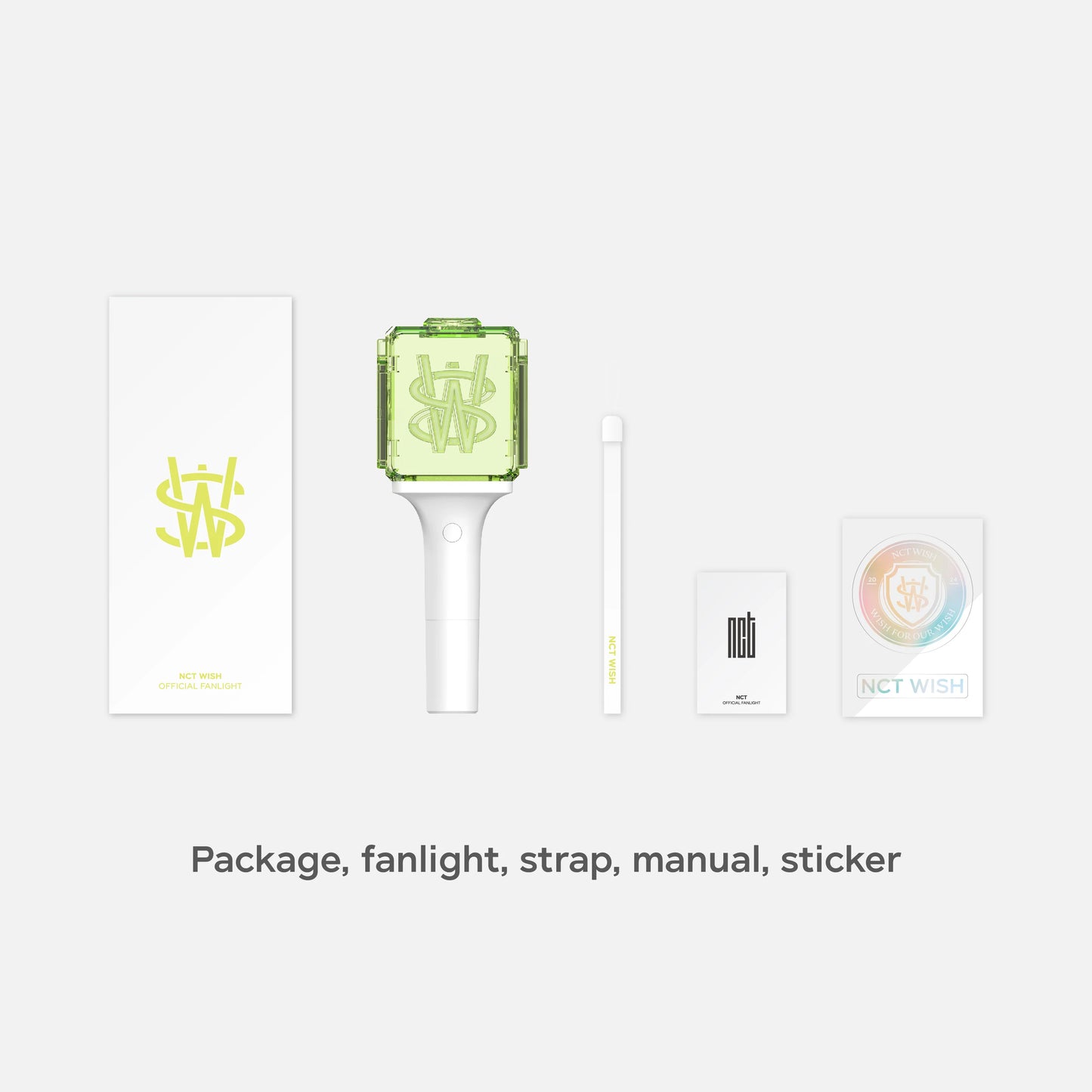 NCT WISH OFFICIAL FANLIGHT (LIGHTSTICK)