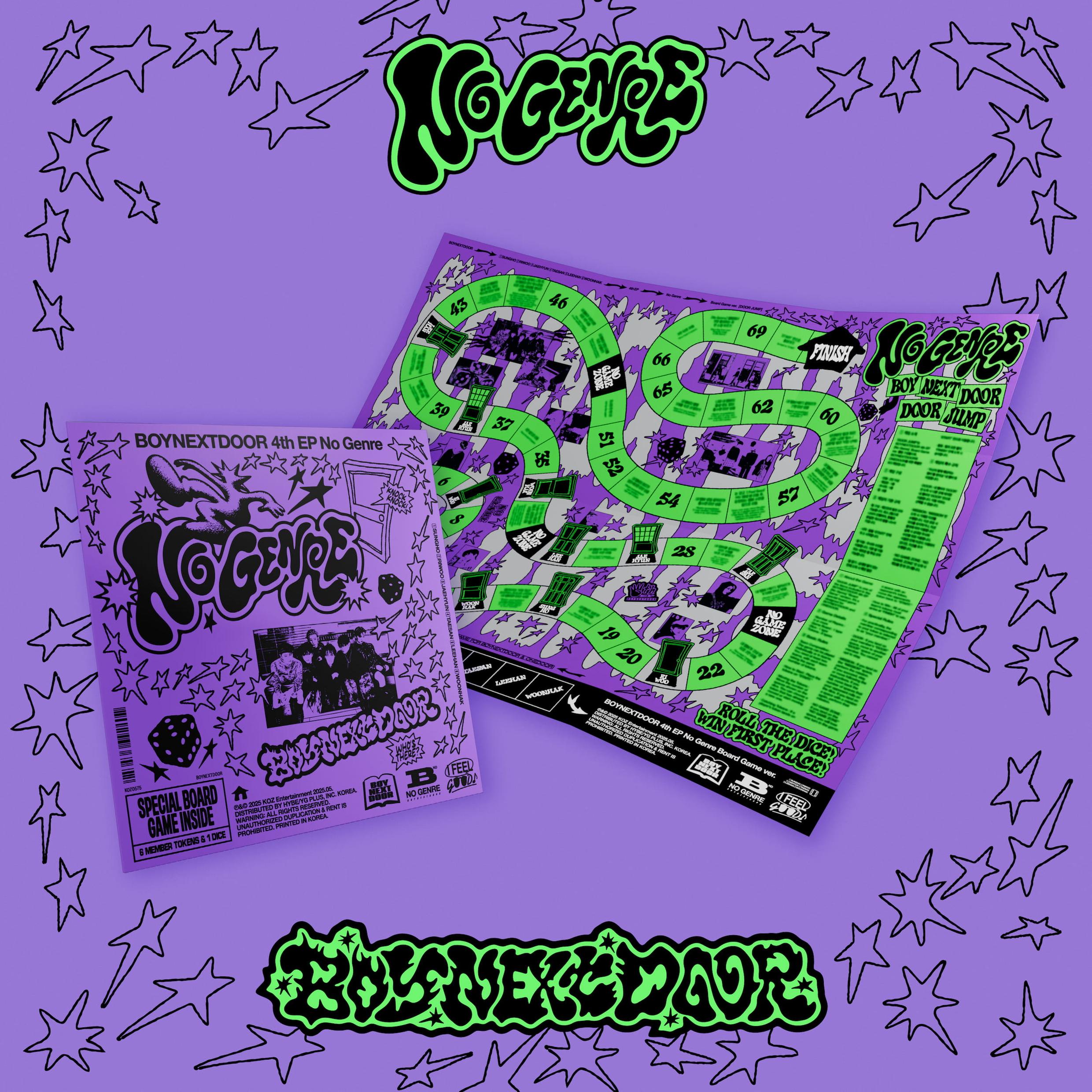 K-POP・アジア BOYNEXTDOOR No Genre Board Game ver BOYNEXTDOOR 4TH EP ALBUM [NO GENRE/BOARD GAME Ver.] – Kawaii