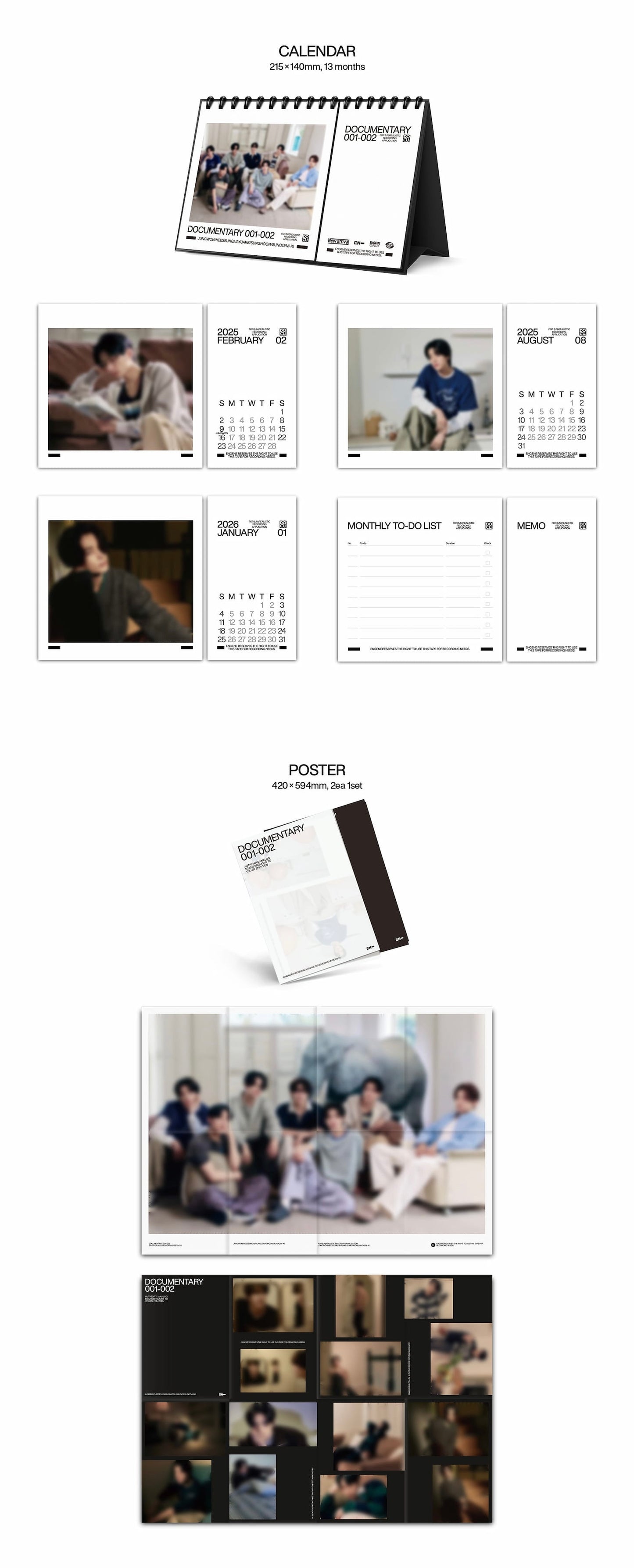 2025 SEASON'S GREETINGS - ENHYPEN