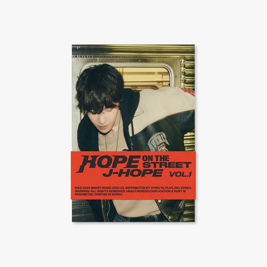 J-HOPE – HOPE ON THE STREET VOL.1 (WEVERSE ALBUMS VER.)