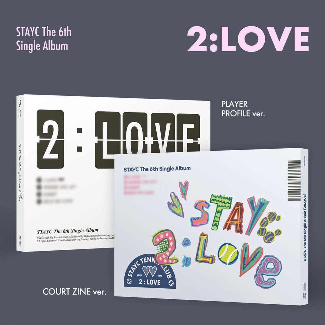 PRE-ORDER] STAYC 6TH SINGLE ALBUM [2:LOVE] – Kawaii Alley