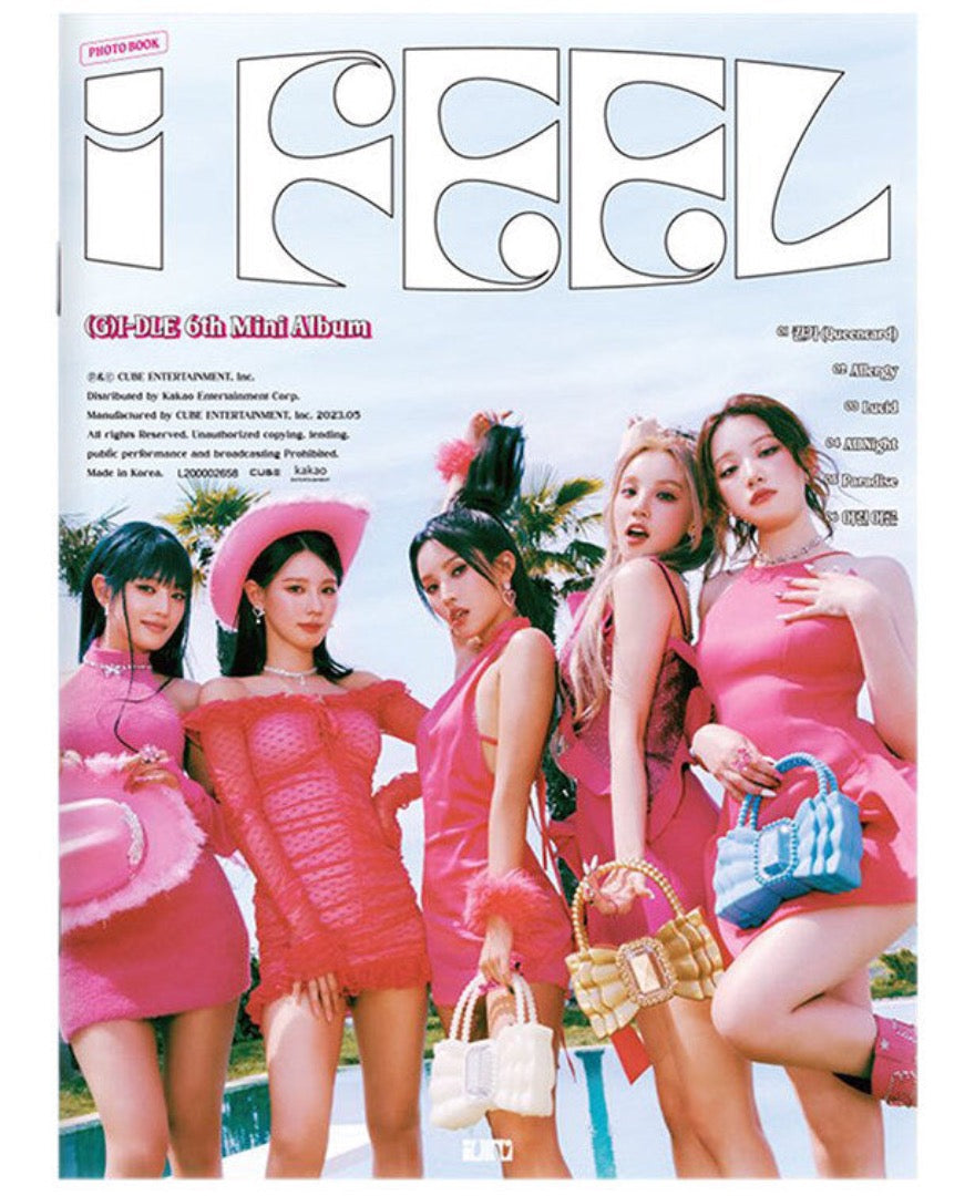 (G)I-DLE 6TH MINI ALBUM [I FEEL/PHOTO BOOK VER] – Kawaii Alley