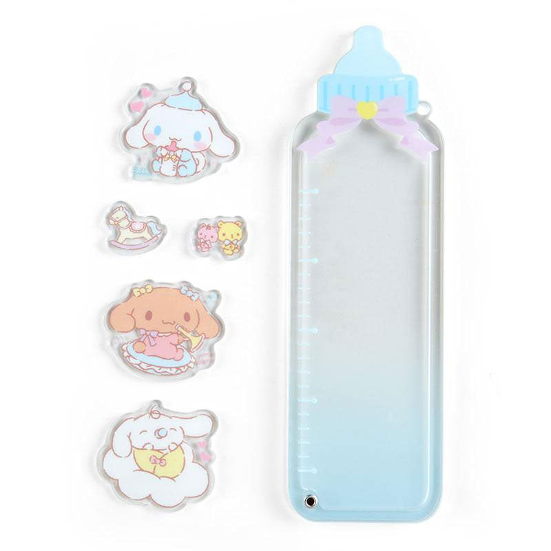Sanrio Japan Baby Bottle Acrylic Charm Keychain