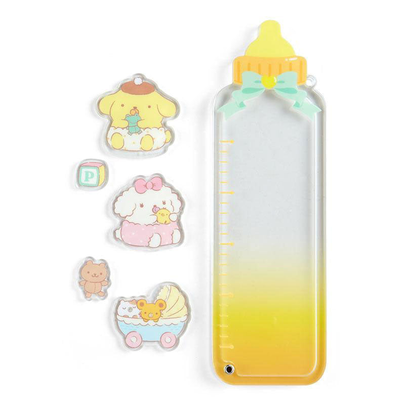 Sanrio Japan Baby Bottle Acrylic Charm Keychain