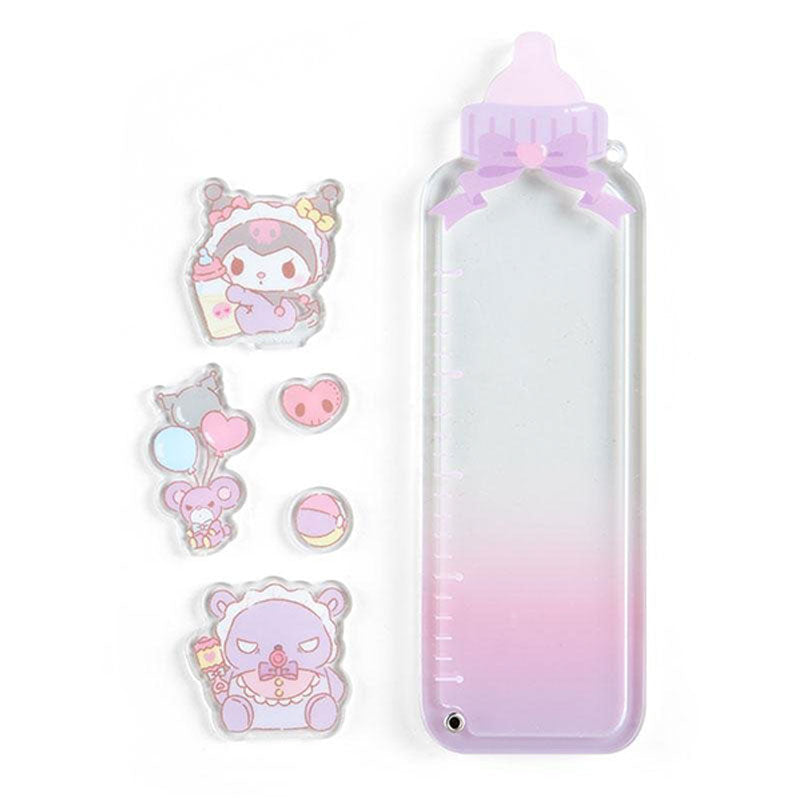 Sanrio Japan Baby Bottle Acrylic Charm Keychain