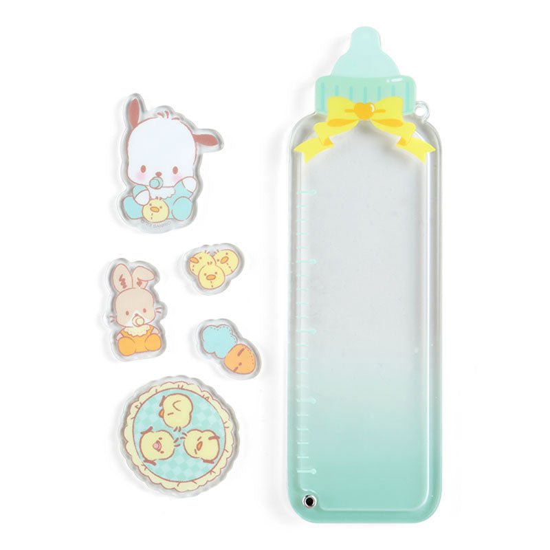 Sanrio Japan Baby Bottle Acrylic Charm Keychain