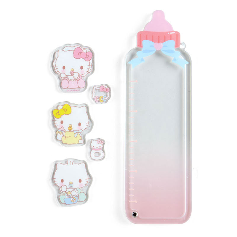 Sanrio Japan Baby Bottle Acrylic Charm Keychain