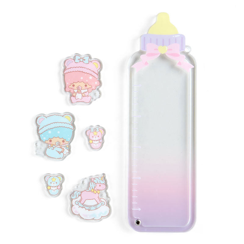 Sanrio Japan Baby Bottle Acrylic Charm Keychain