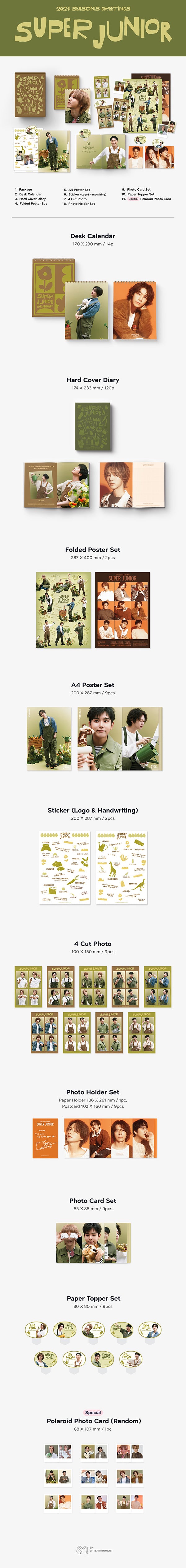 2024 SEASONS GREETINGS - SUPER JUNIOR