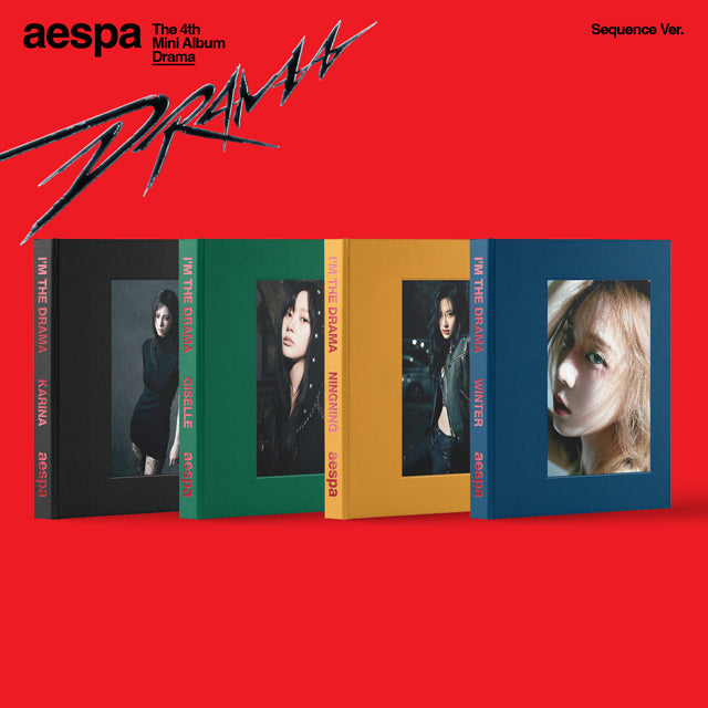 AESPA 4TH MINI ALBUM - DRAMA(SEQUENCE VER.)