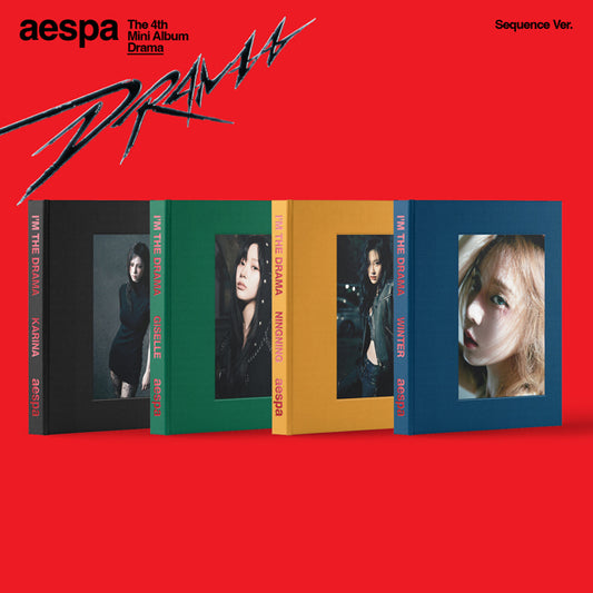 AESPA 4TH MINI ALBUM - DRAMA(SEQUENCE VER.)