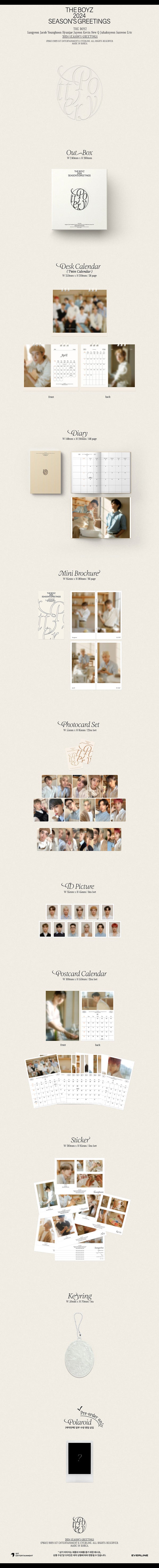 2024 SEASONS GREETINGS - THE BOYZ