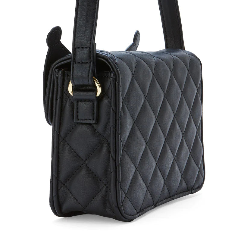 Kuromi Quilted Mini Shoulder Bag