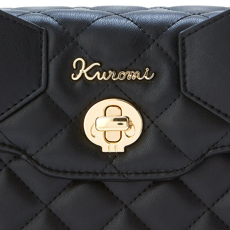 Kuromi Quilted Mini Shoulder Bag