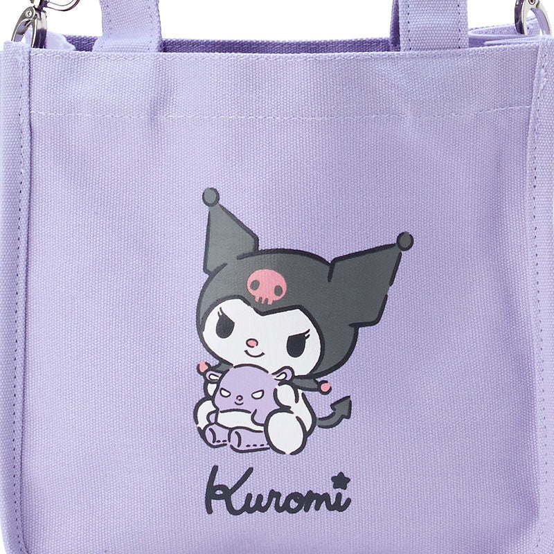 Sanrio Japan 2Way Mini Tote Bag [Kuromi]