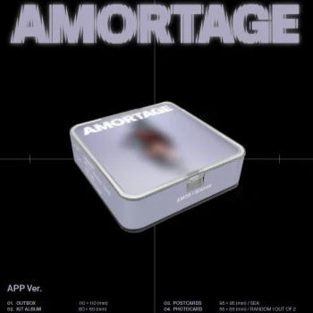 JISOO 1ST MINI ALBUM (AMORTAGE/APP Ver.)