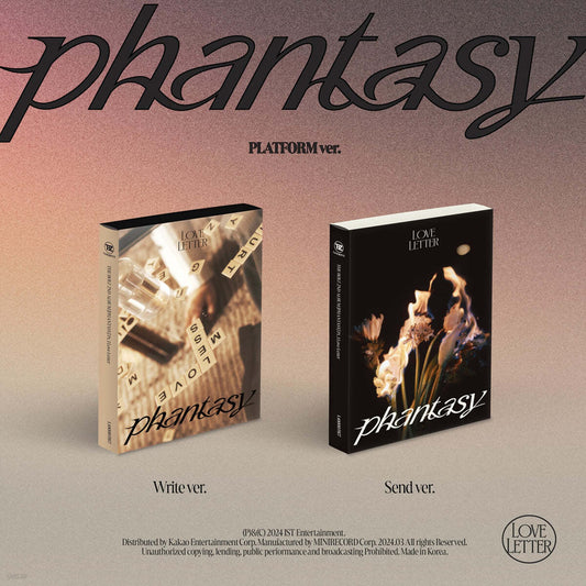 THE BOYZ 2nd REGULAR ALBUM [Phantasy Pt.3 Love Letter /Platform Ver.]