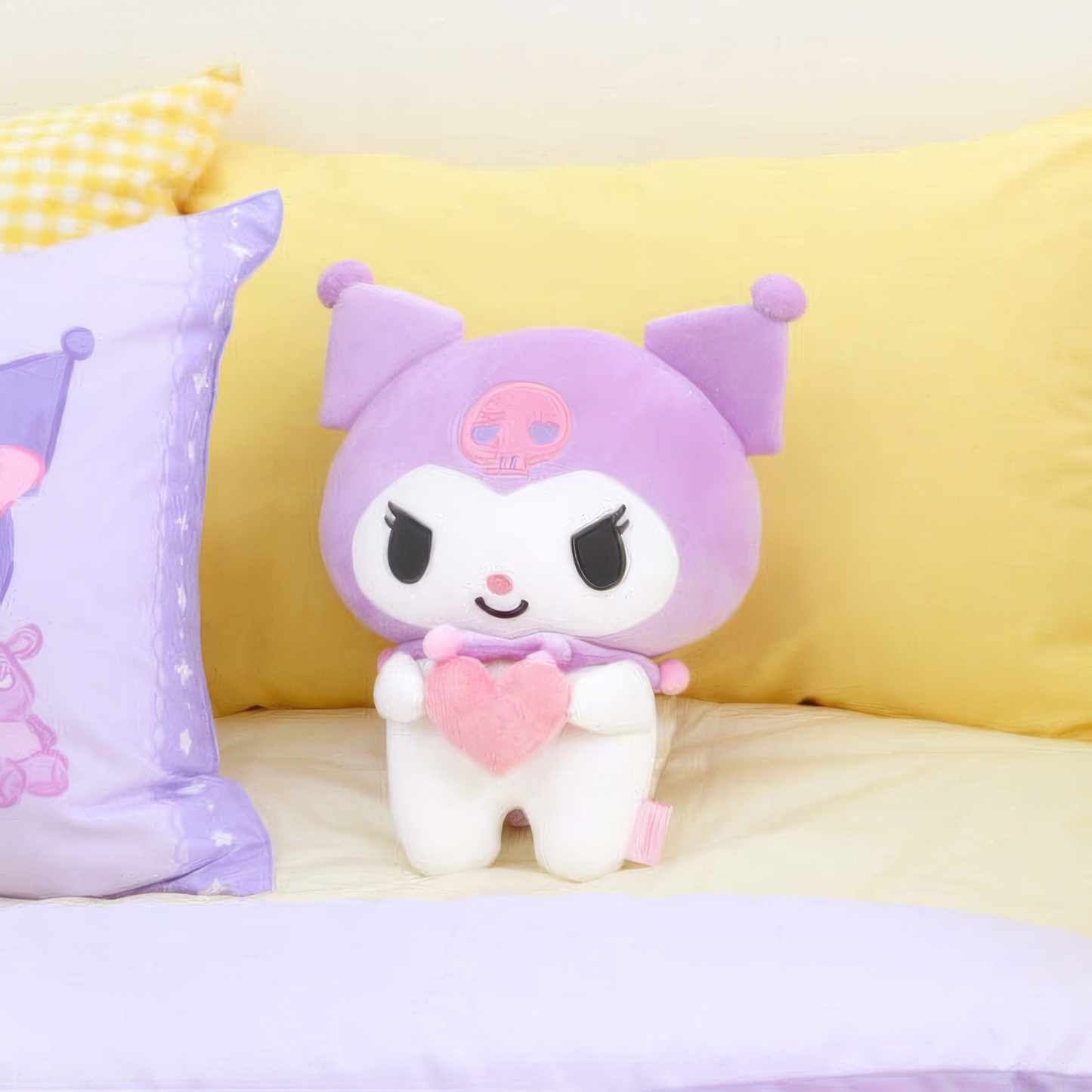 Sanrio Glow In The Dark Plush Kuromi