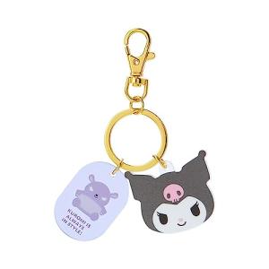 Sanrio Japan Acrylic Face Kuromi Keychain