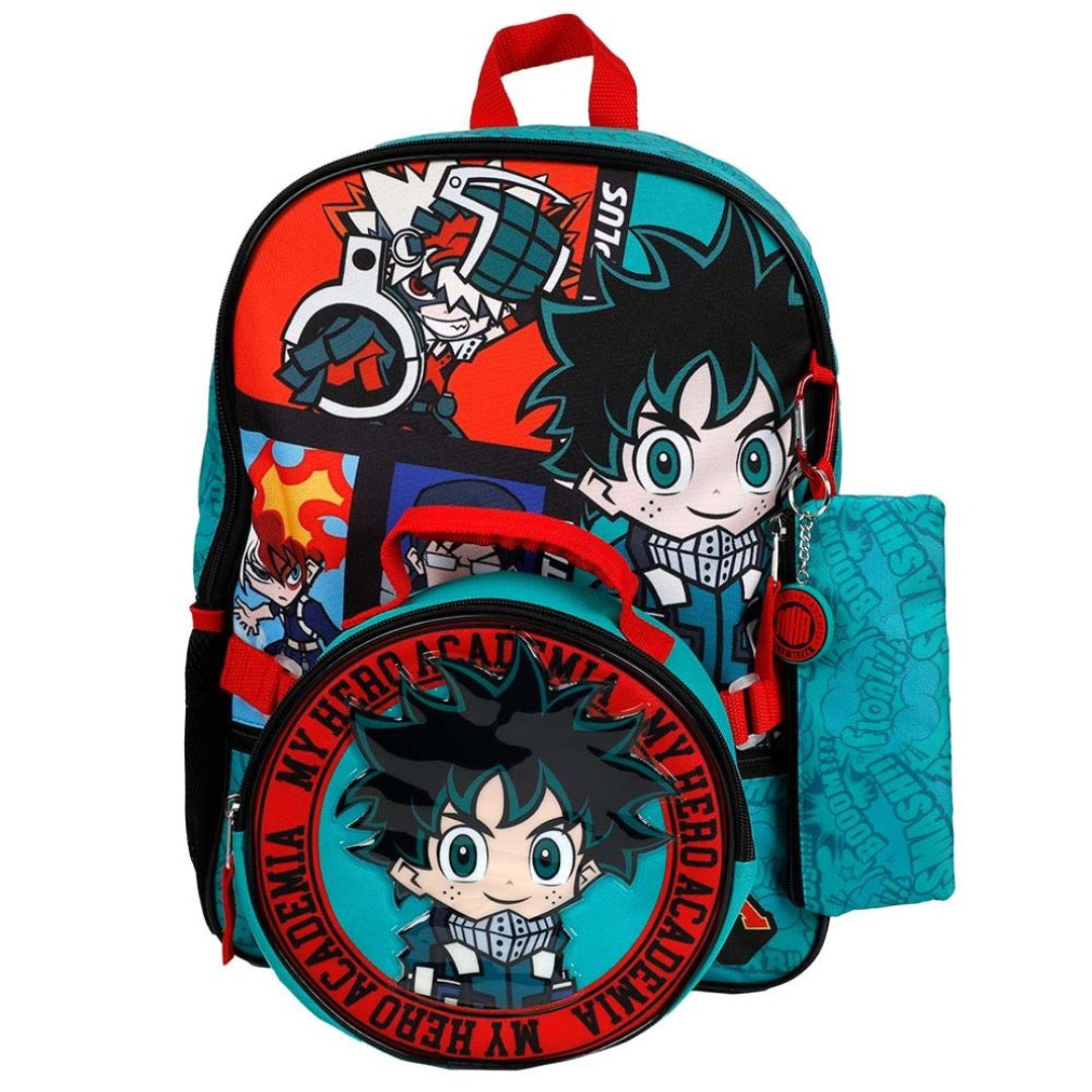 My Hero Academia 5pc Backpack Set